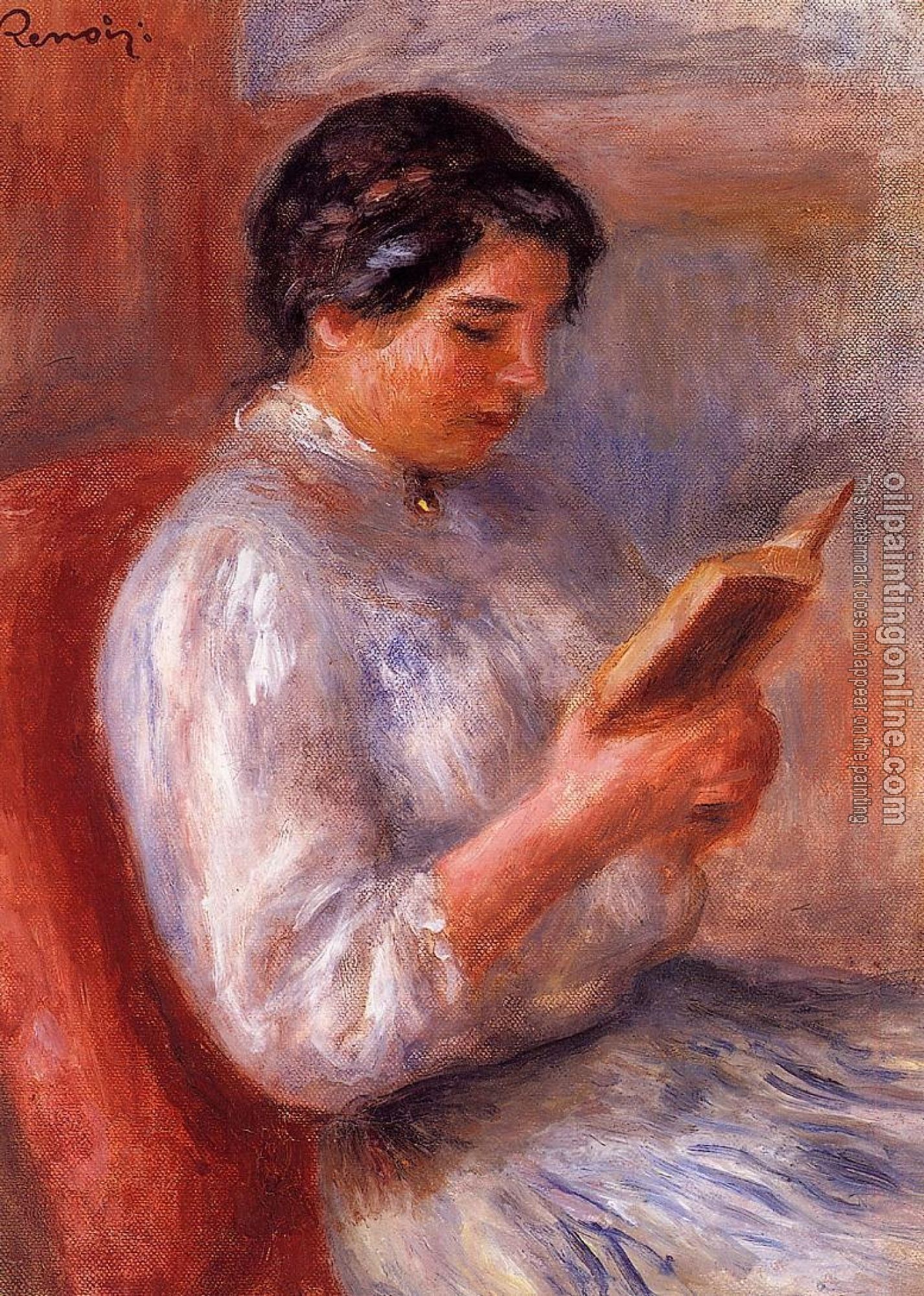 Renoir, Pierre Auguste - Woman Reading